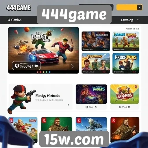 Análise das principais funções do site 444game